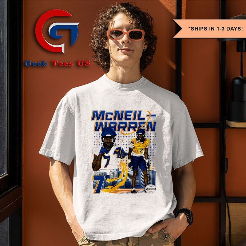 Emmanuel McNeil-Warren Toledo Rockets football graphic shirt