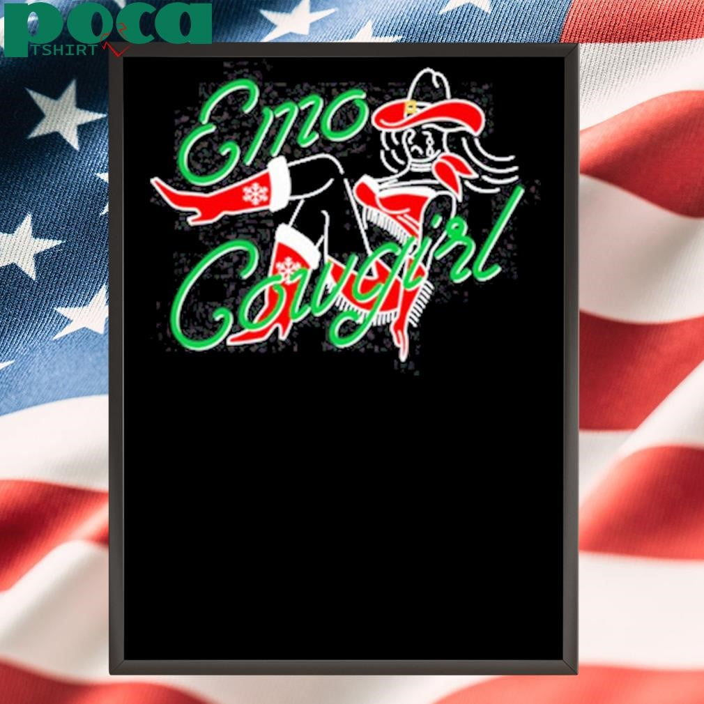 Emo Cowgirl Holiday New Shirt