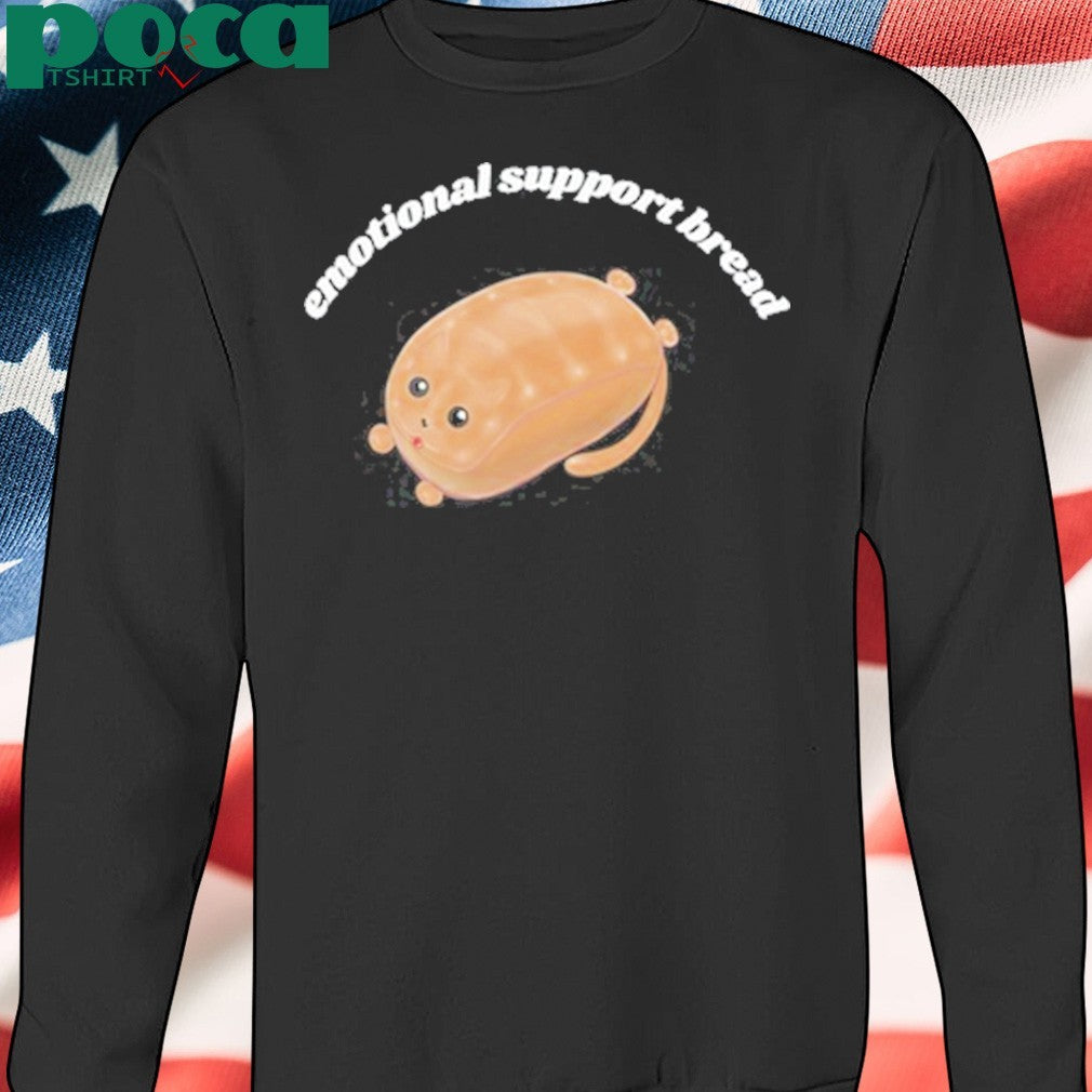 Emotional Support Bread Catloaf T-shirt