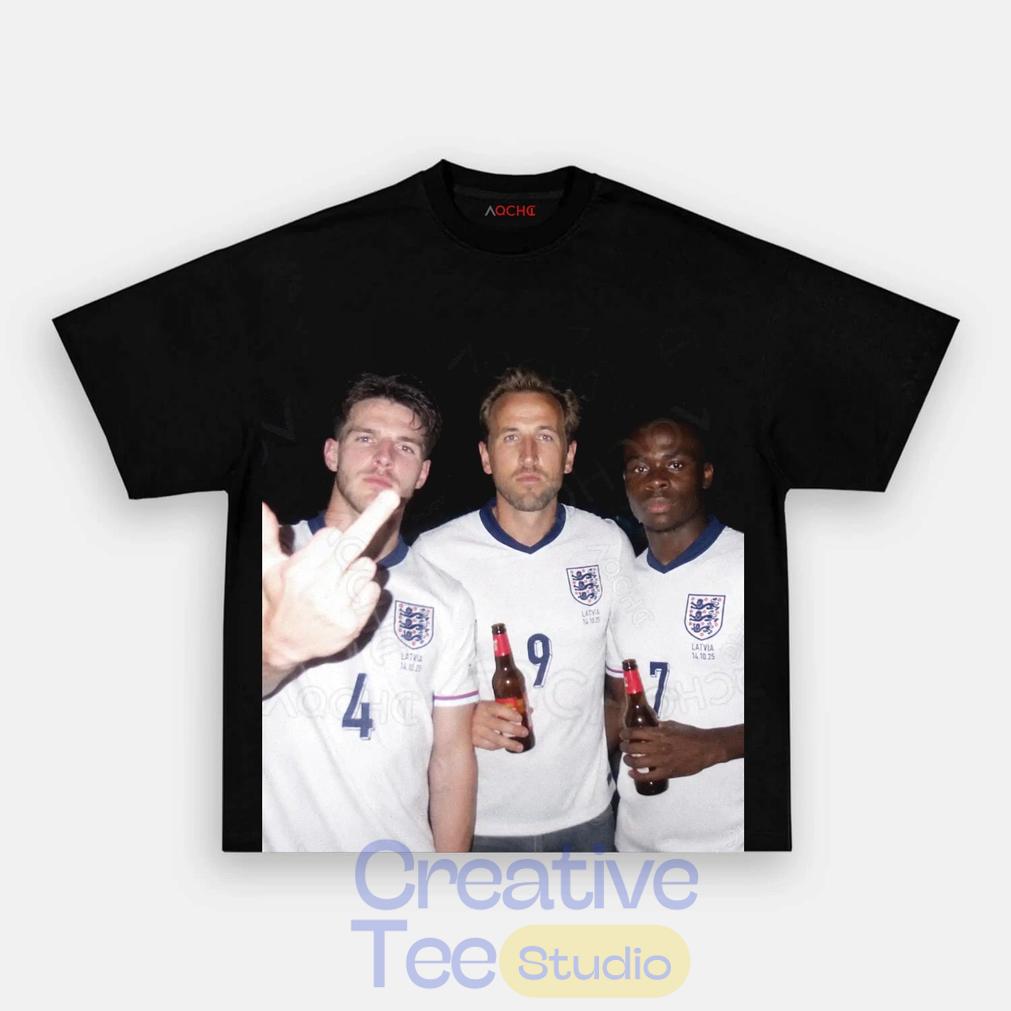 England Rebel Fans Graphic T-Shirt