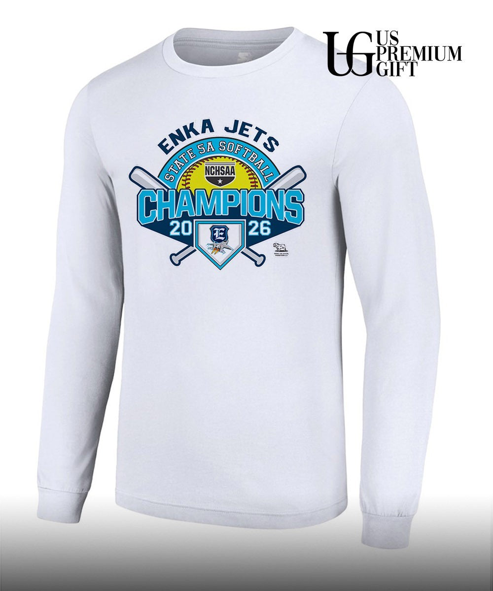 Enka Jets NCHSAA 5A Softball State Champions 2026 shirt