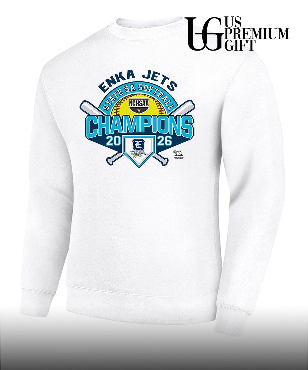 Enka Jets NCHSAA 5A Softball State Champions 2026 shirt