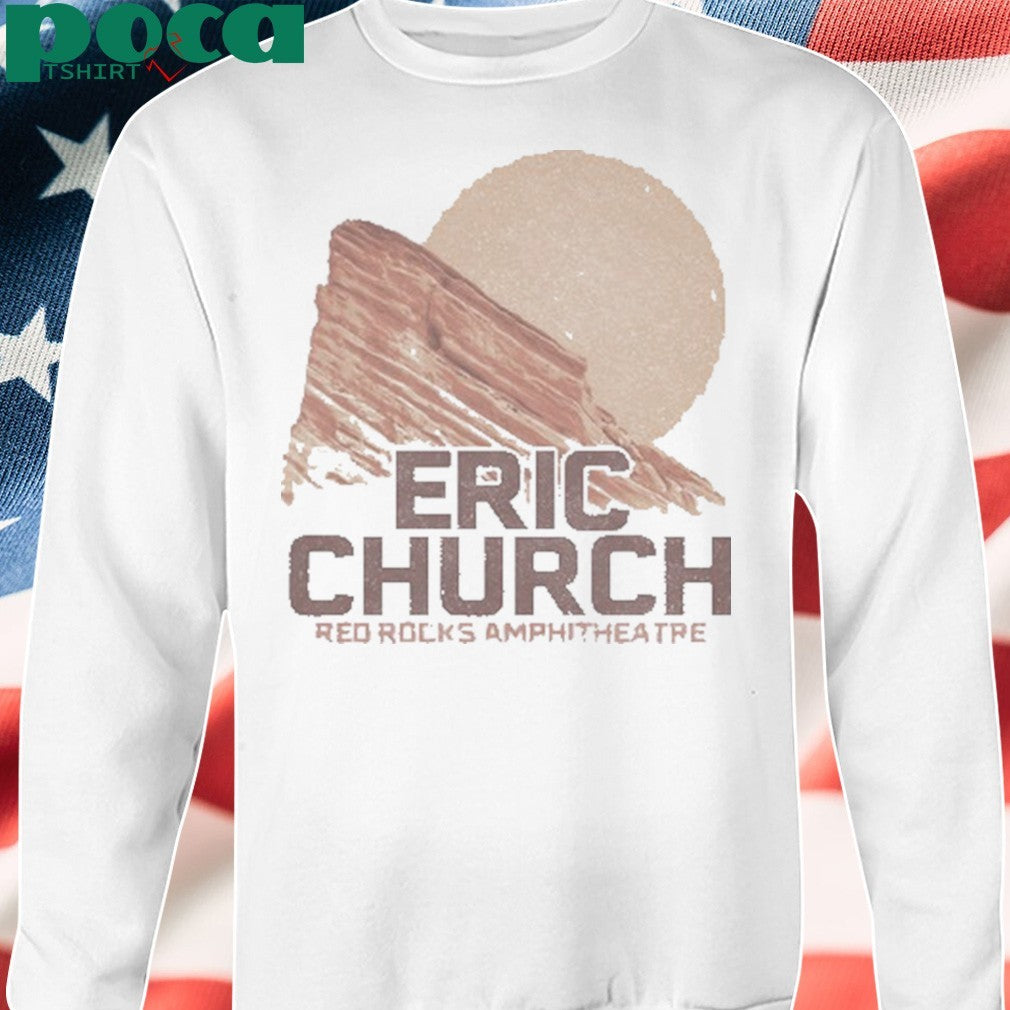 Eric Church Jul 14-16 2025 Red Rocks Event Shirt