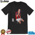 Erling Haaland Norway Football Player Smoking Photo Shirt