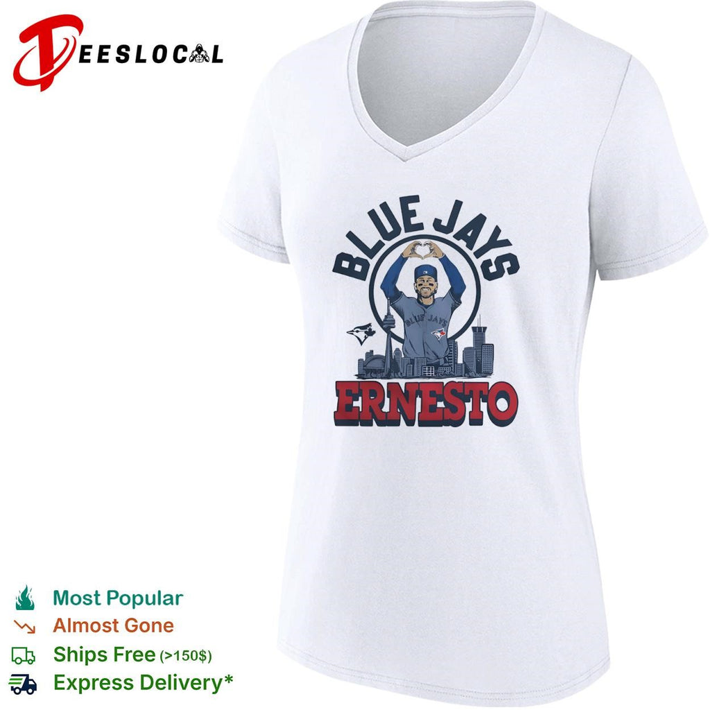 Ernesto Toronto Blue Jays player skyline shirt