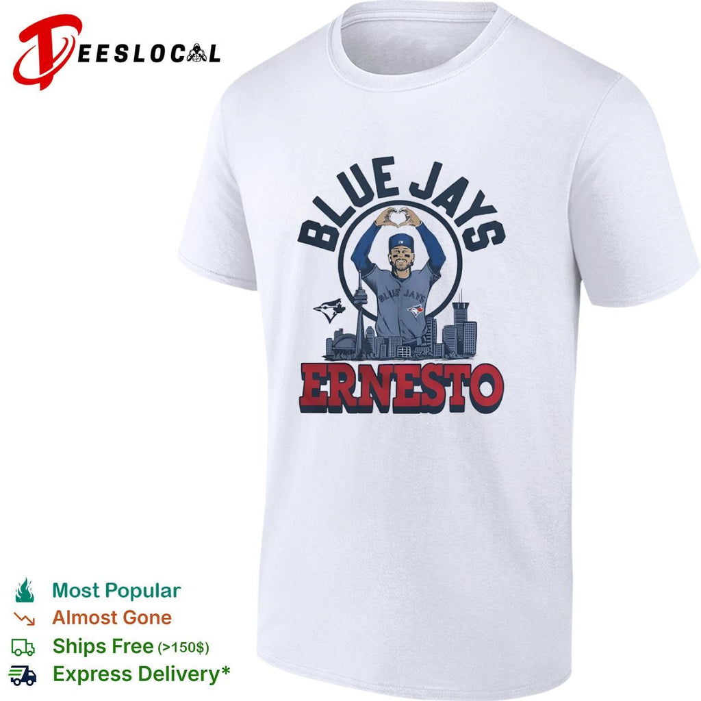 Ernesto Toronto Blue Jays player skyline shirt
