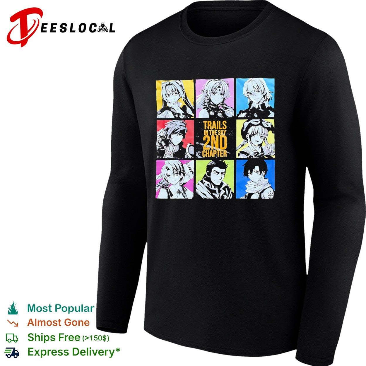 Estelle Bright Joshua Bright Kloe Rance Agate Crosner Trails in the Sky 2nd Chapter shirt