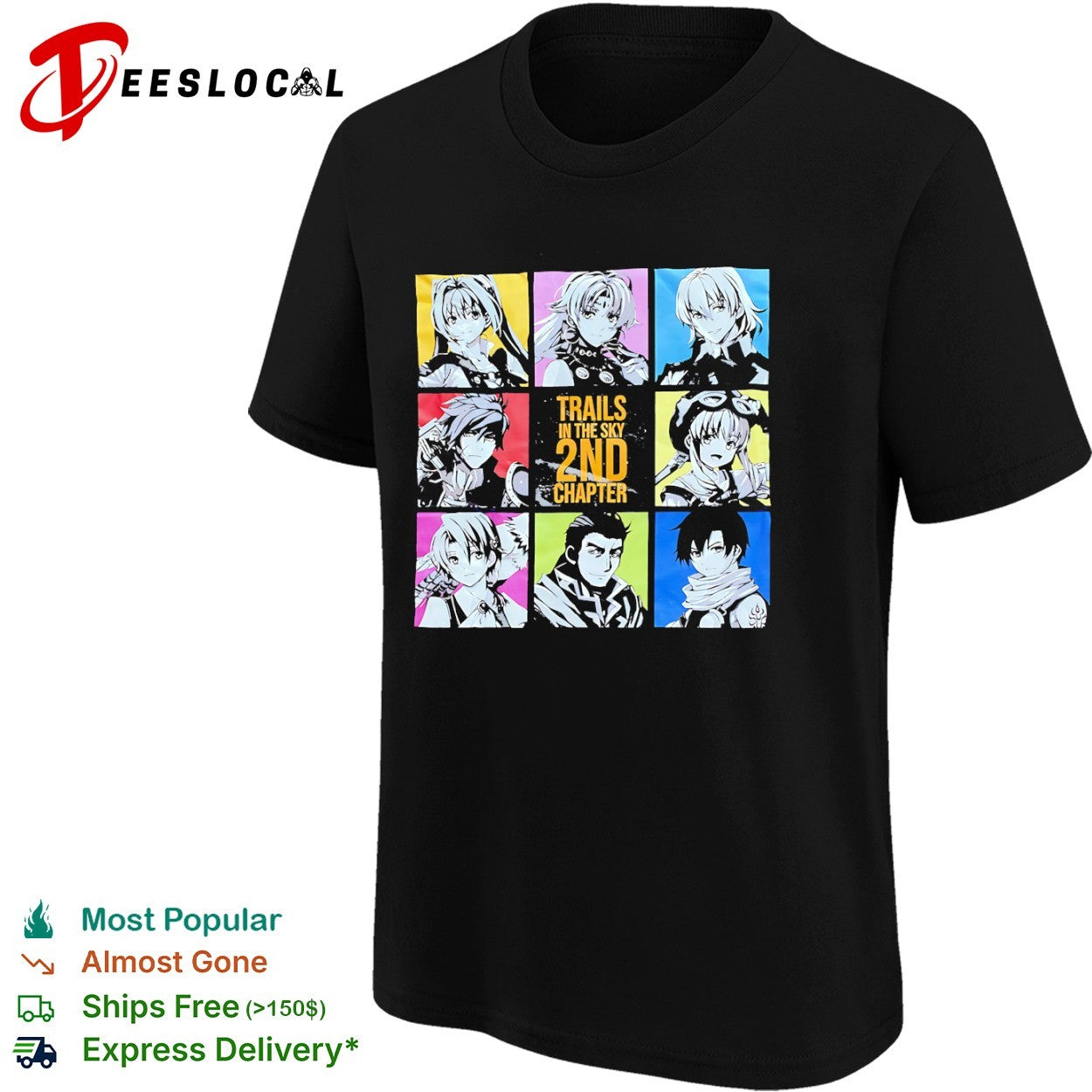 Estelle Bright Joshua Bright Kloe Rance Agate Crosner Trails in the Sky 2nd Chapter shirt