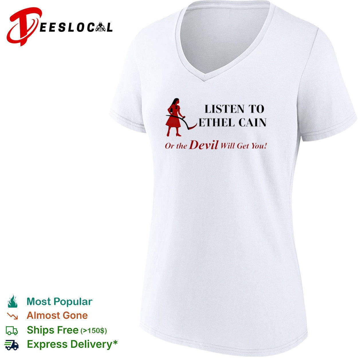 Ethel Cain listen to or the Devil will get you grim reaper shirt