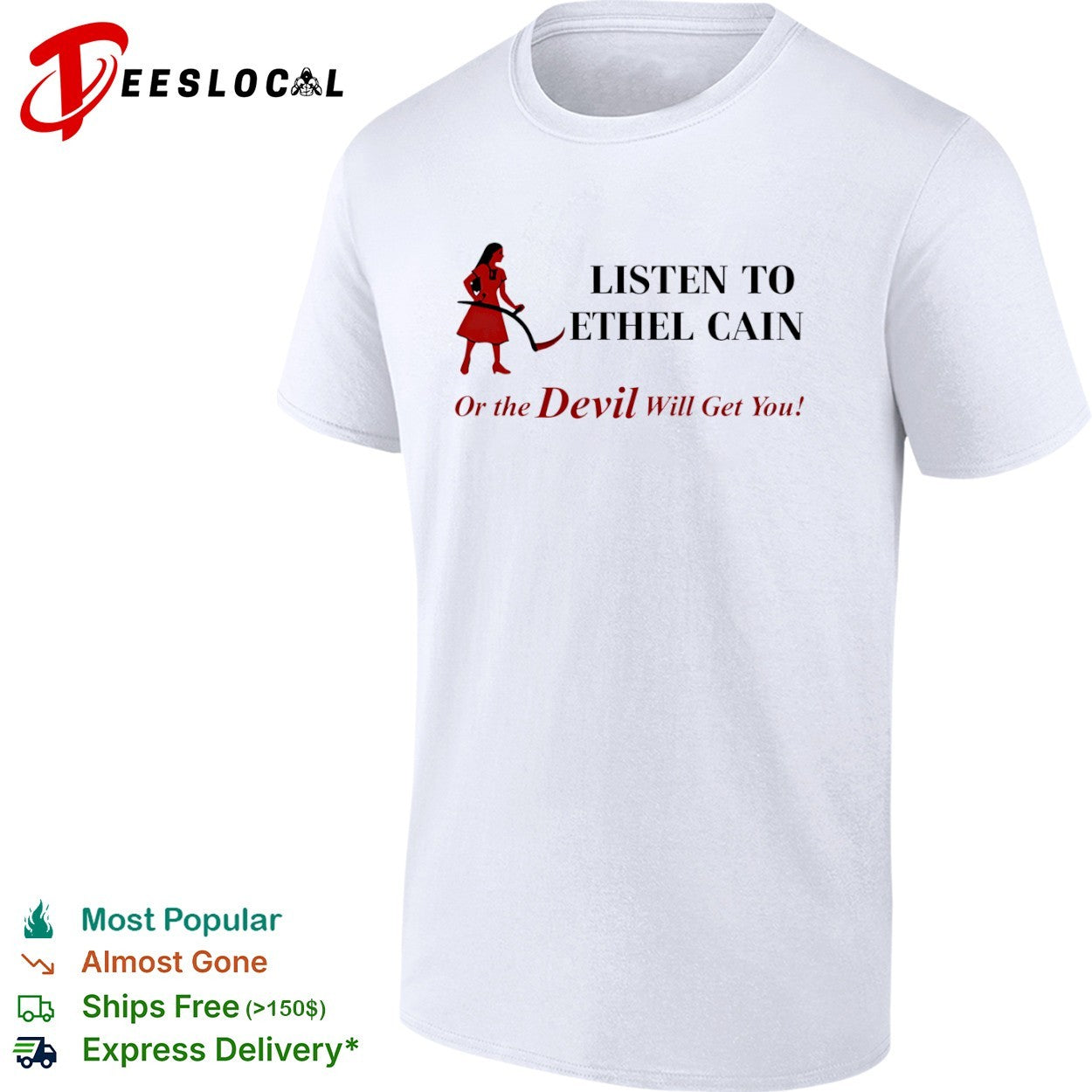 Ethel Cain listen to or the Devil will get you grim reaper shirt