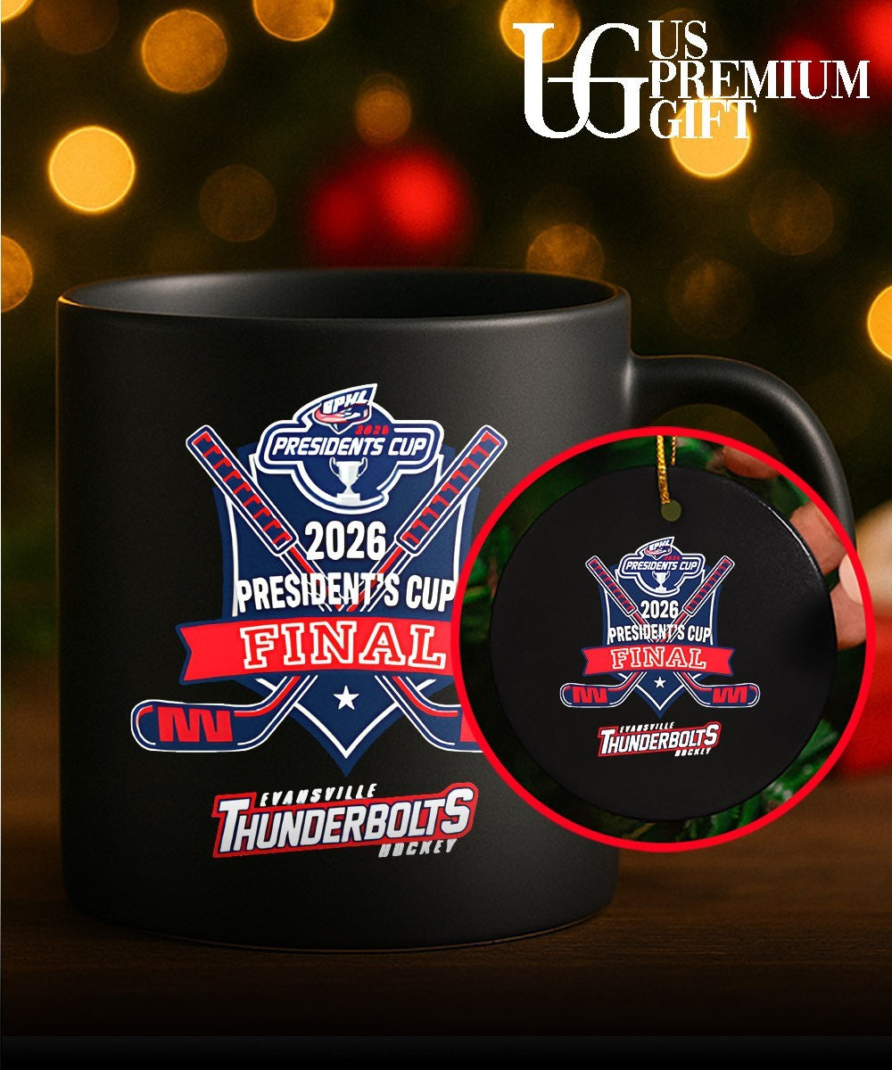 Evansville Thunderbolts hockey President’s Cup Final 2026 shirt