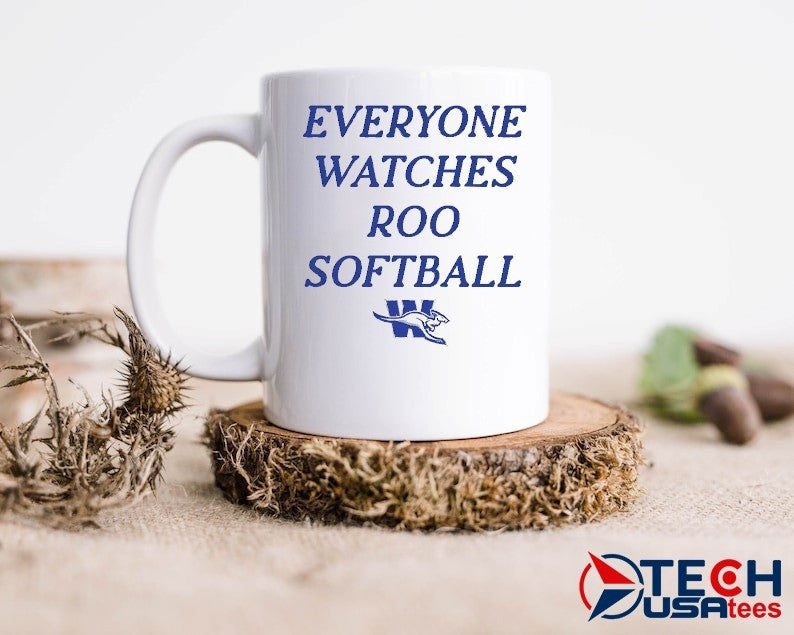 Everyone watches Roo Softball Weatherford Kangaroos shirt