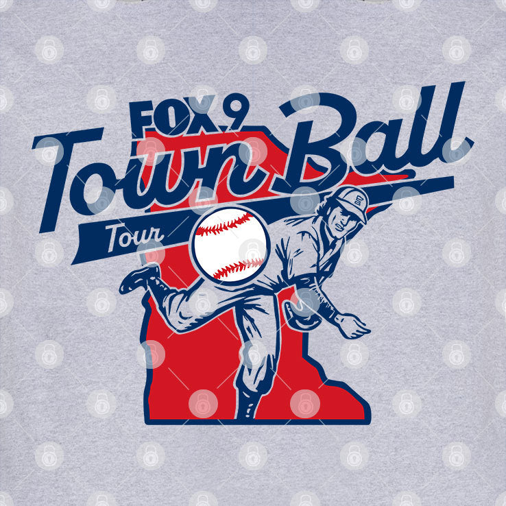 FOX 9 Town Ball Tour 2024 Minnesota T Shirt