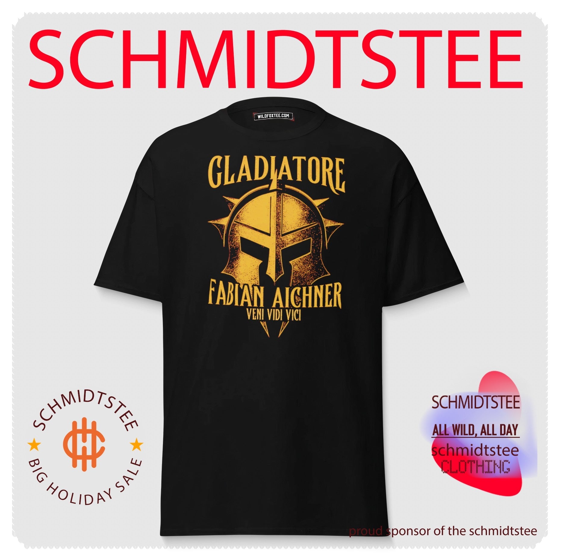 Fabian Aichner Gladiatore Veni Vidi Vici shirt