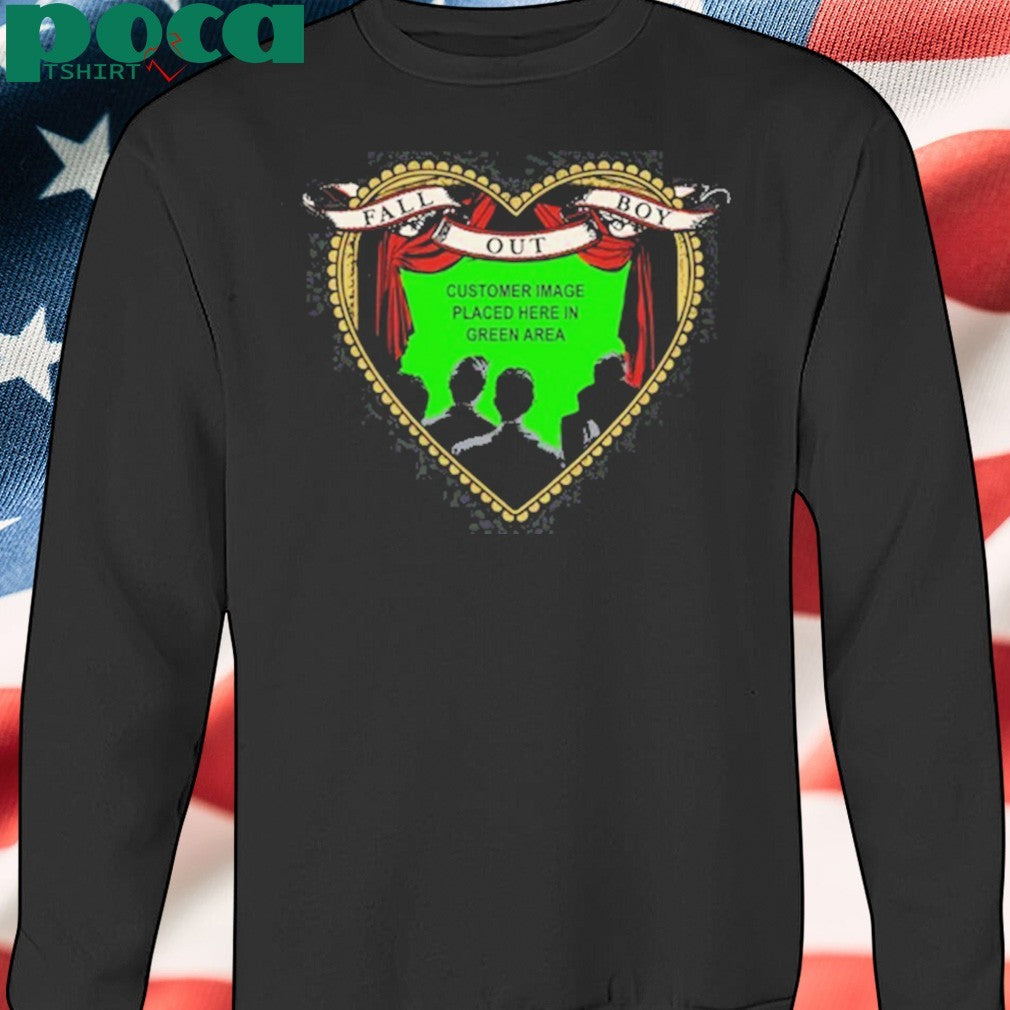 Fall Out Boy Album Cover Heart Customizable Shirt