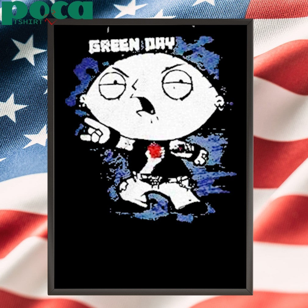 Family Guy Stewie Punk Green Day Shirt