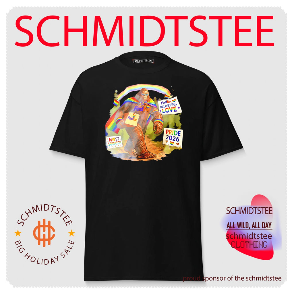 FedEx Delivering Love Bigfoot Pride 2026 shirt