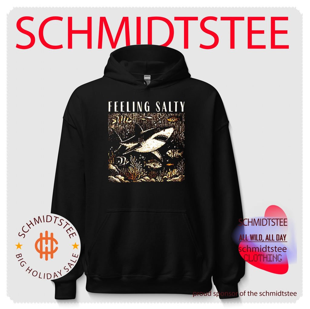 Feeling Salty Shark Ocean Life sea underwater shirt