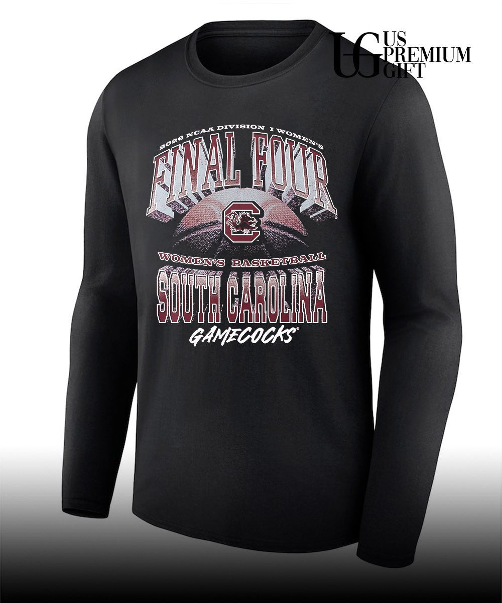 Final Four 2026 South Carolina Gamecocks NCAA Division I Women’s basketball shirt