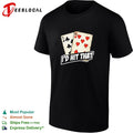 Five of clubs six of hearts I’d hit that shirt