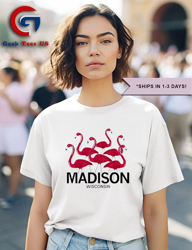 Flamingos Madison Wisconsin shirt