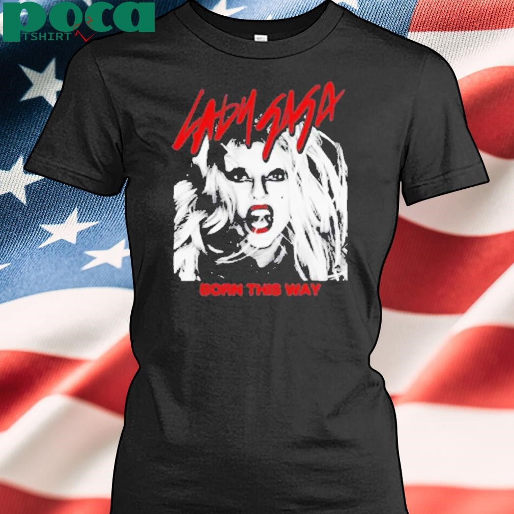Florian Wearing LadyGaga Born This Way Shirt