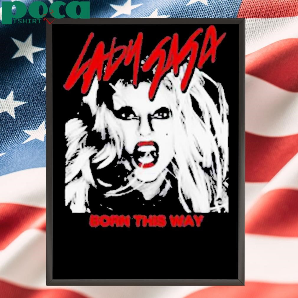 Florian Wearing LadyGaga Born This Way Shirt