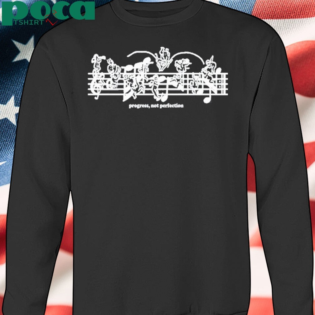 Flowerbed Progress Not Perfection Shirt