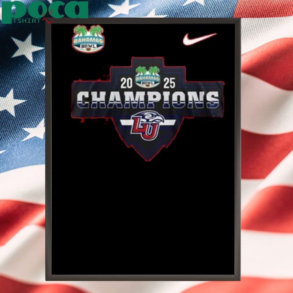Football Bahamas Bowl Champions 2025 T-Shirt