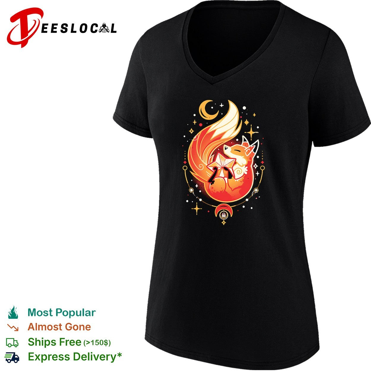 Fox Among the Stars shirt