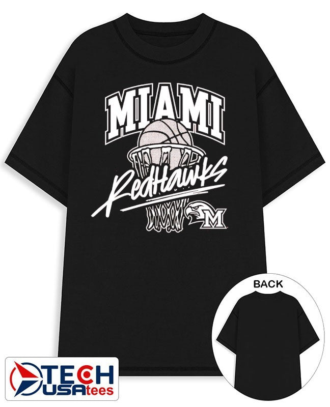 Miami Redhawks Basbketball The Net shirt