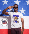 France 98 World Cup Poster Featuring Zinedine Zidane And Didier Deschamps T-Shirt