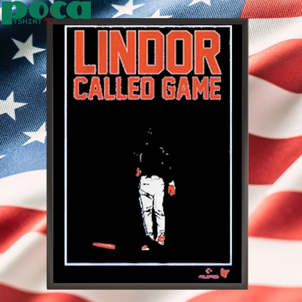 Francisco lindor called game shirt