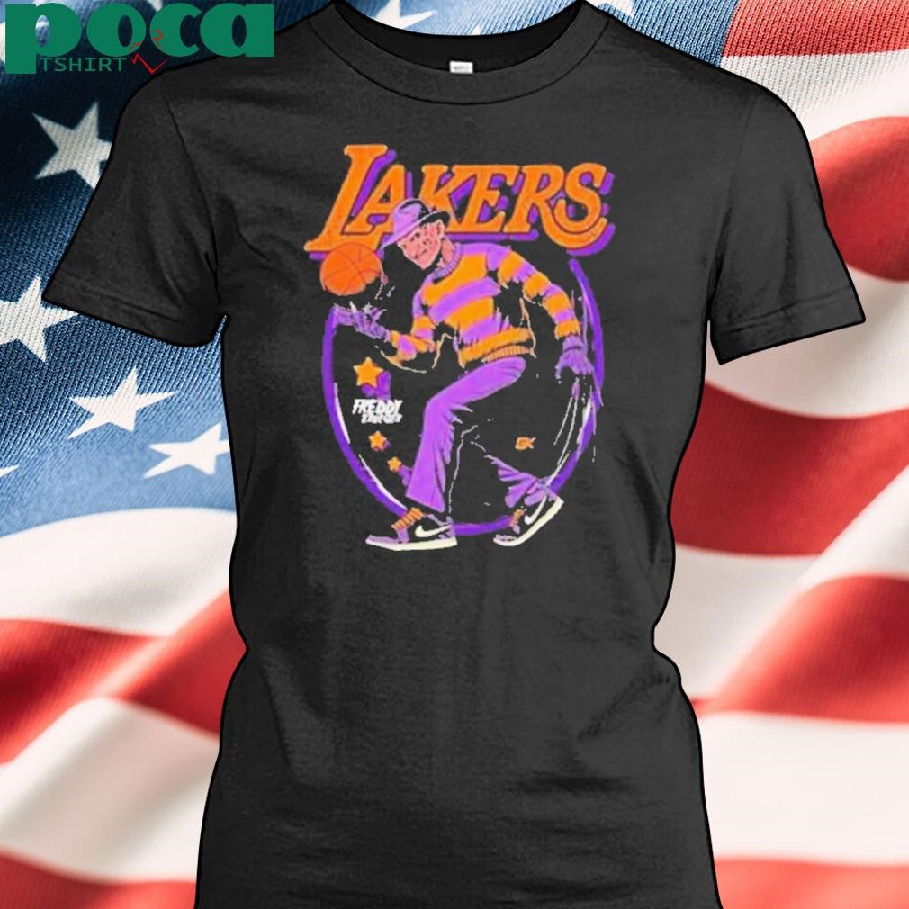 Freddy Krueger X Los Angeles Lakers Shirt