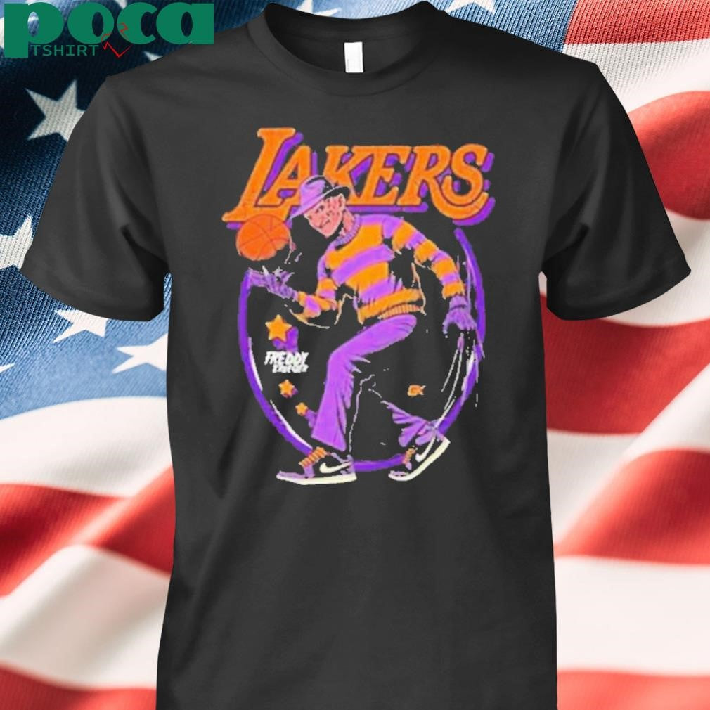 Freddy Krueger X Los Angeles Lakers Shirt