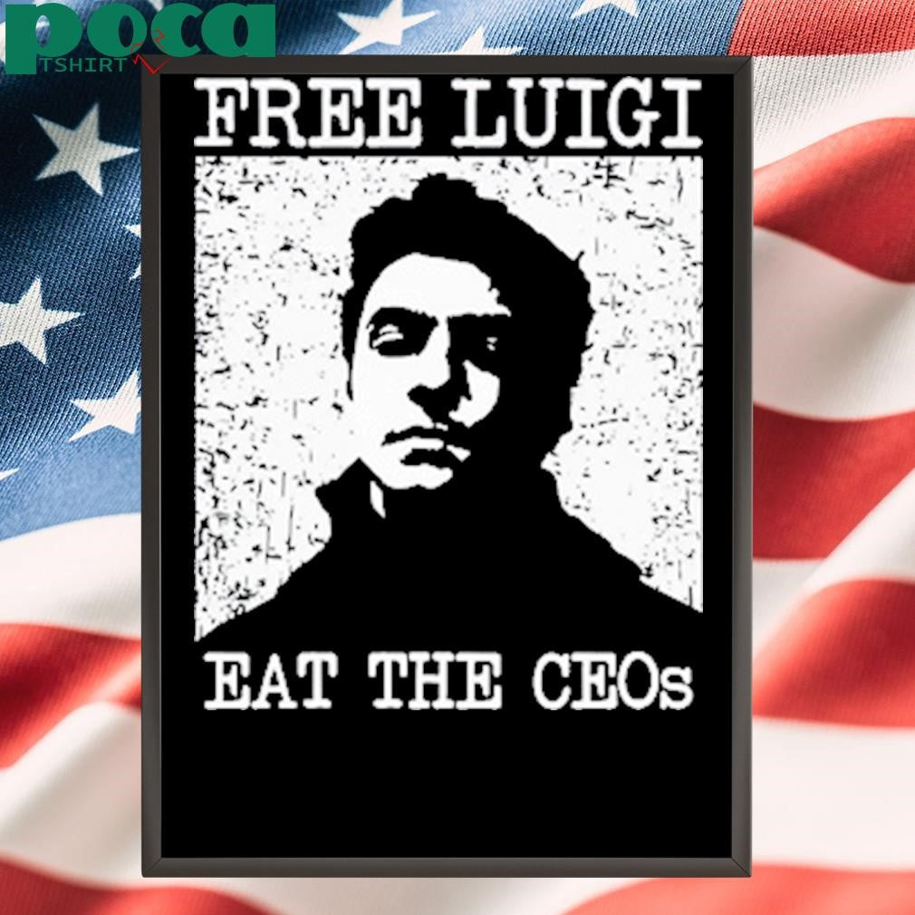 Free Luigi Eat The Ceos Tee Shirt