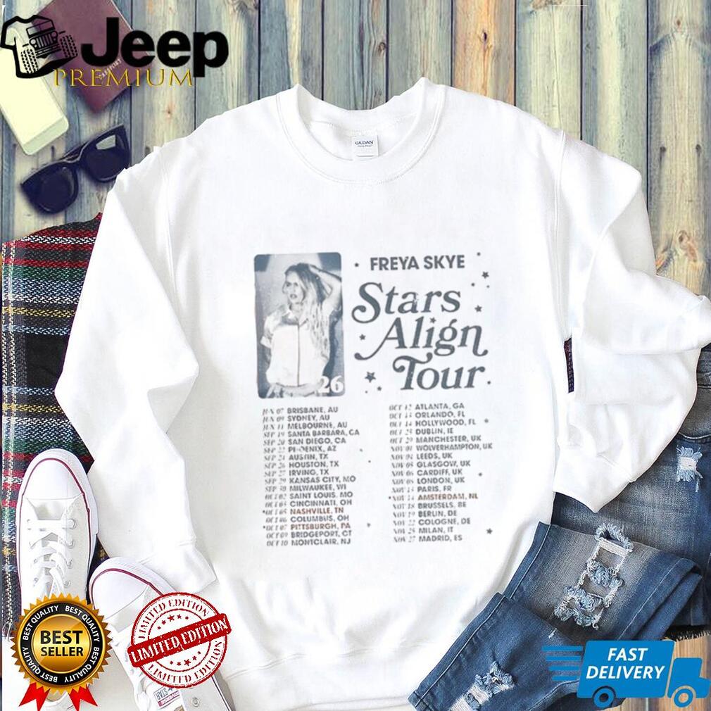 Freya Skye Silent Treatment Stars Align Tour 2026 shirt