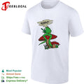 Frog holding gun rippit shirt