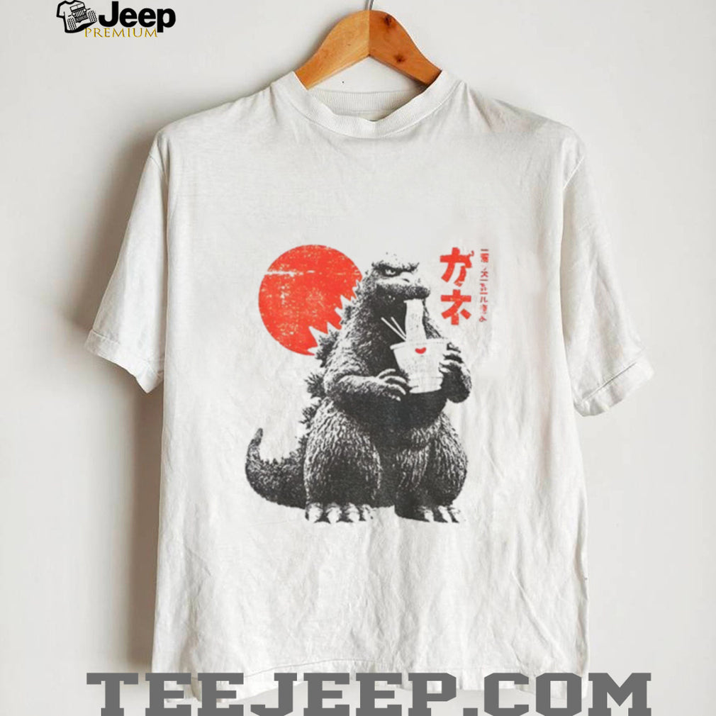 Funny Godzilla Ramen Japanese Food Lover shirt