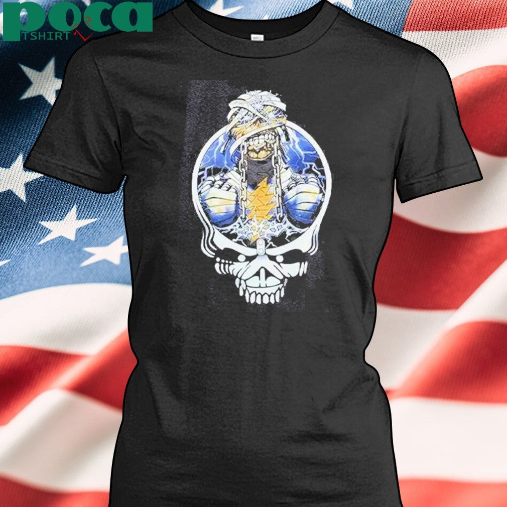 Funny Steal Your Eddie Iron Maiden Powerslave Steal Your Face T-Shirt