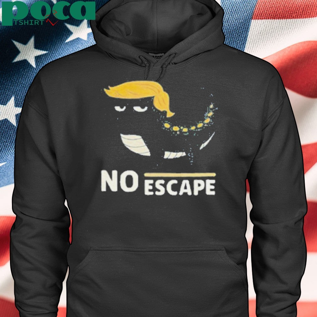 Funny Trump Hair Crocodile Alligator Alcatraz No Escape FAFO shirt
