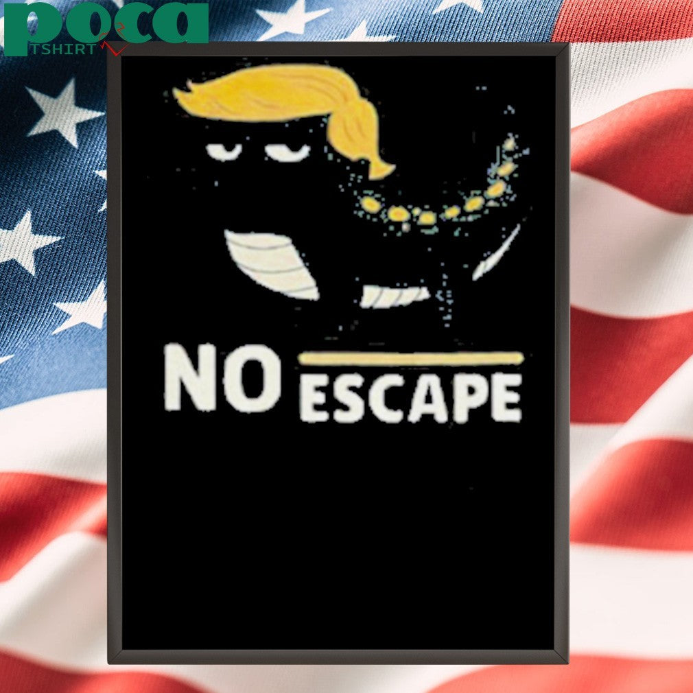 Funny Trump Hair Crocodile Alligator Alcatraz No Escape FAFO shirt