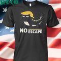Funny Trump Hair Crocodile Alligator Alcatraz No Escape FAFO shirt