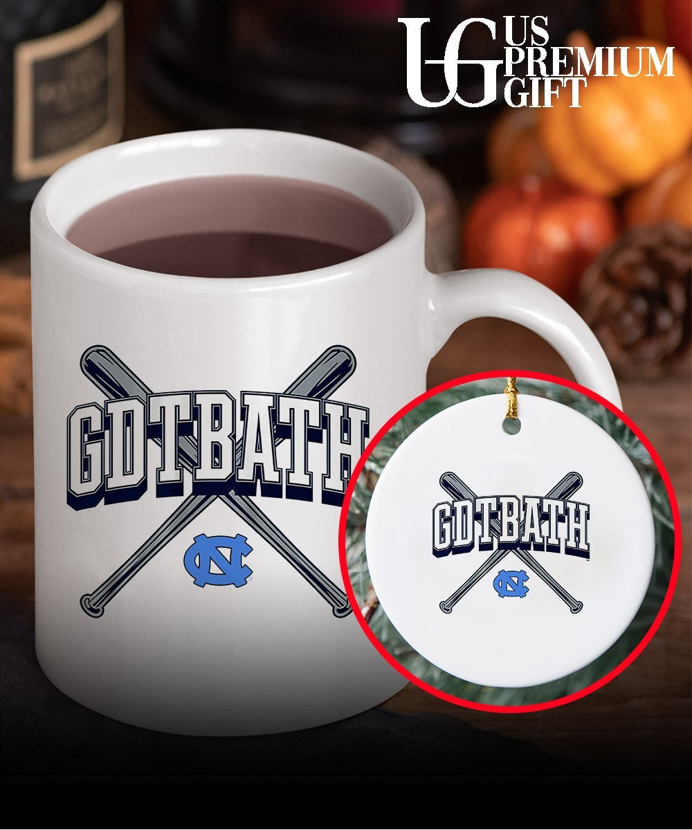 GDTBATH North Carolina Tar Heels Baseball shirt
