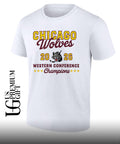 Chicago Wolves 2026 Western Conference Champions T-shirt