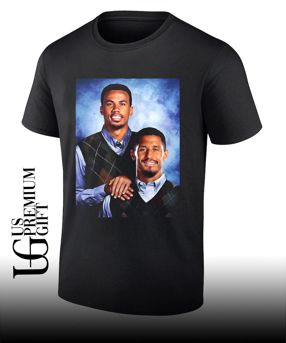 Gabriel Magalhaes and William Saliba Arsenal FC best friend Step Brothers shirt