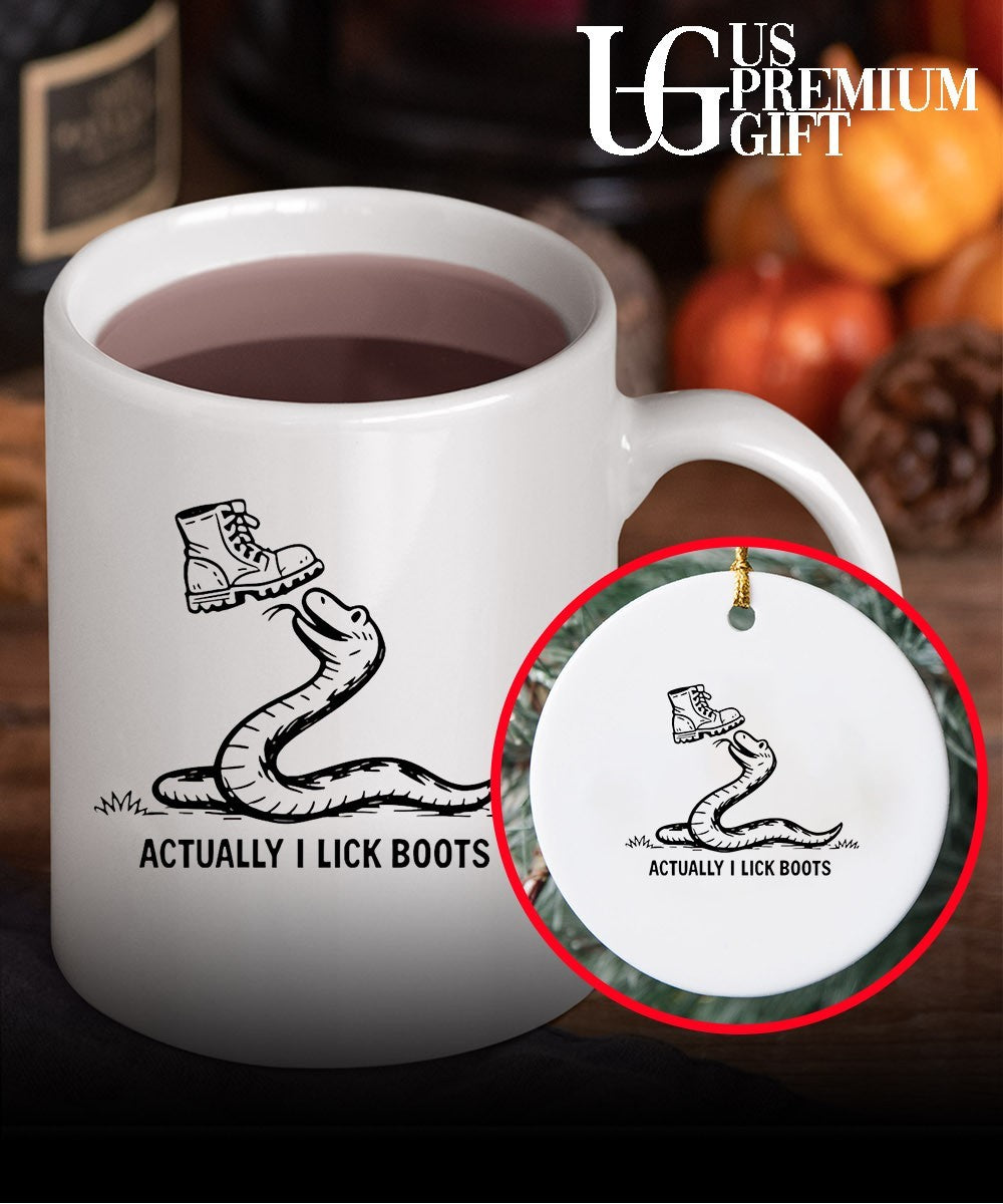Gadsden Flag Snake Actually I Lick Boots shirt