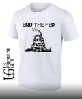 Gadsden Flag Snake End The Fed shirt