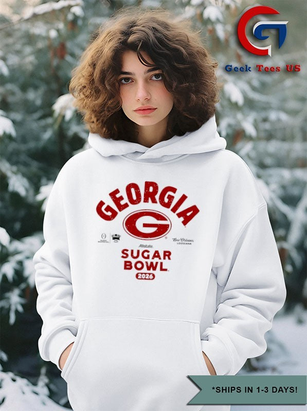 Georgia Bulldogs 2026 Allstate Sugar Bowl Bound Playoff Quarterfinal shirt