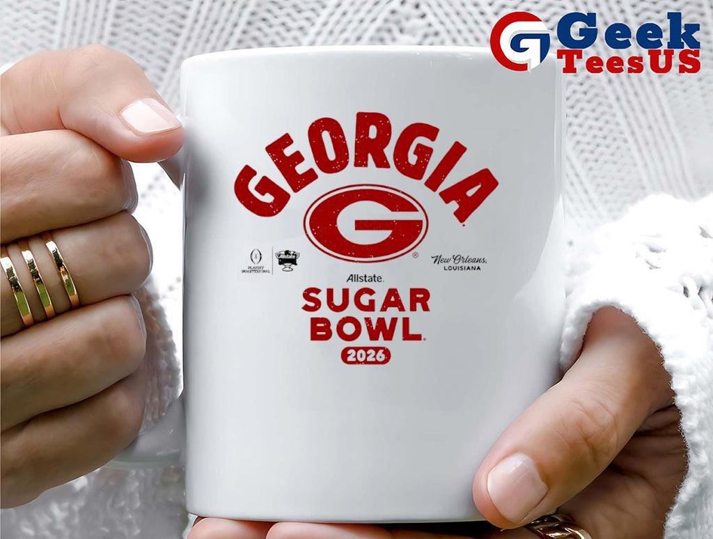 Georgia Bulldogs 2026 Allstate Sugar Bowl Bound Playoff Quarterfinal shirt